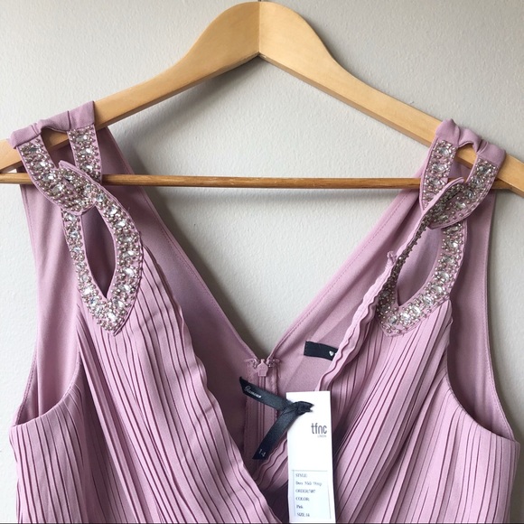 Bridesmaid Wrap Midi Dress (Brand New) - Picture 3 of 4